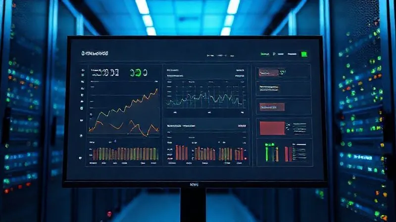 A photorealistic, professional dashboard displaying real-time backend performance metrics, including API latency, CPU usage, memory consumption, and error rates, with clear graphs and green/red indicators. The dashboard is on a large monitor in a modern server room, with soft blue ambient light, 8K, cinematic lighting, sharp focus on the dashboard, depth of field blurring the background servers, shot on a high-end DSLR. A photorealistic, professional dashboard displaying real-time backend performance metrics, including API latency, CPU usage, memory consumption, and error rates, with clear graphs and green/red indicators. The dashboard is on a large monitor in a modern server room, with soft blue ambient light, 8K, cinematic lighting, sharp focus on the dashboard, depth of field blurring the background servers, shot on a high-end DSLR.