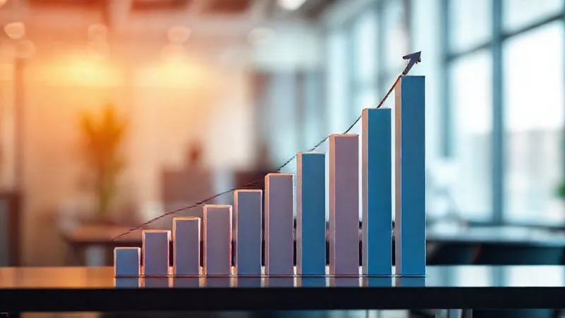 Photorealistic, professional photography, 8K, cinematic lighting, sharp focus, depth of field, shot on a high-end DSLR. A dynamic 3D bar chart showing a clear downward trend for Customer Acquisition Cost (CAC) and an upward trend for Customer Lifetime Value (LTV), with a subtle overlay of a growth curve. The colors are professional and clear, set against a blurred modern office background. Photorealistic, professional photography, 8K, cinematic lighting, sharp focus, depth of field, shot on a high-end DSLR. A dynamic 3D bar chart showing a clear downward trend for Customer Acquisition Cost (CAC) and an upward trend for Customer Lifetime Value (LTV), with a subtle overlay of a growth curve. The colors are professional and clear, set against a blurred modern office background.